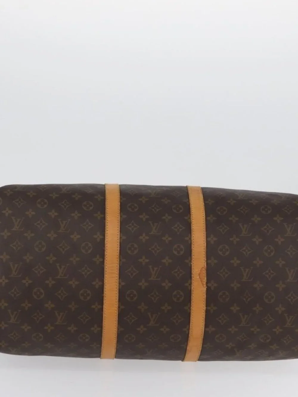 LOUIS VUITTON Monogram Keepall 60 Boston Bag M41422 LV Auth ka2464
